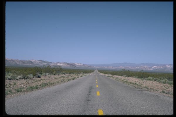 143042 Death Valley Highway Near Daylight Pass A4 Photo Print