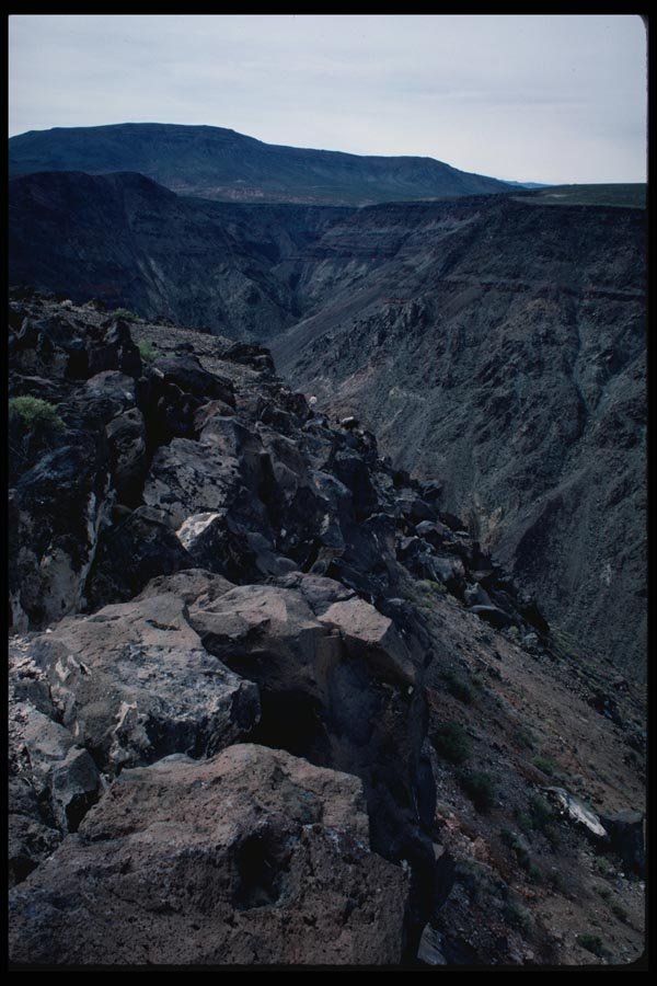 143063 Inyo County Argus Range Rainbow Canyon A4 Photo Print