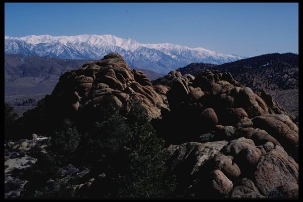 143074 Mono County White Mountain From Route 20 A4 Photo Print