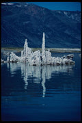 143083 Mono County Mono Lake Tufa Column A4 Photo Print