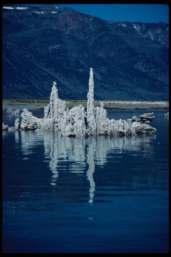 143083 Mono County Mono Lake Tufa Column A4 Photo Print