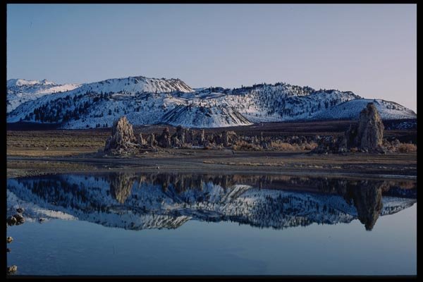 143088 Mono County Mono Lake Mono Craters A4 Photo Print