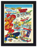 1433 tom and jerry walls ice cream skateboard advert 1970s 2 Vintage Advert A4 Photo Print