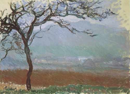 144 Landscape At Giverny 1887 A4 Photo Print