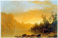 144 Sunset California 1864 Vintage A4 Photo Print