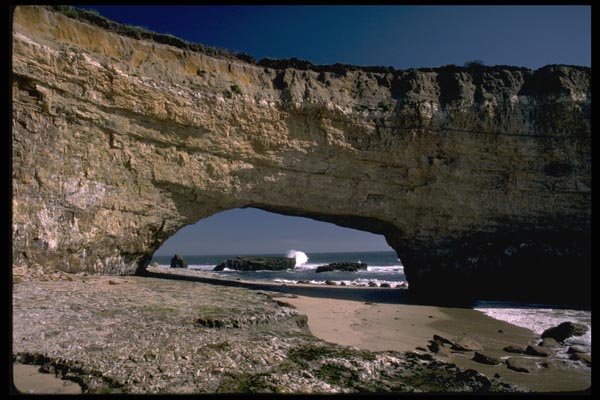 144059 Natural Bridge At Four Mile Beach A4 Photo Print