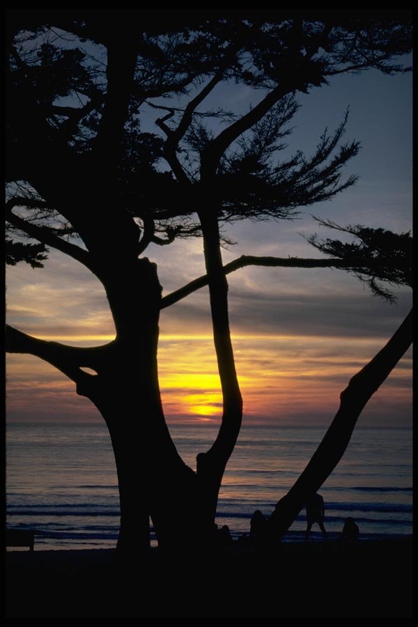 144064 Sunset At Carmel A4 Photo Print