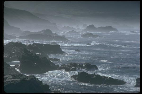 144087 Big Sur Coast A4 Photo Print