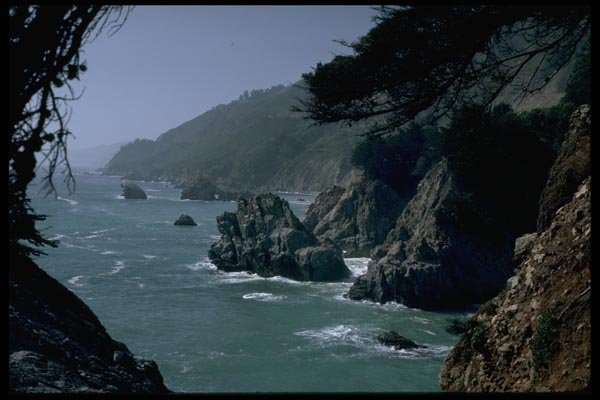 144090 Big Sur Coast A4 Photo Print