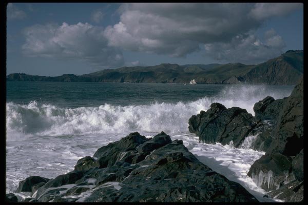 144094 Baker Beach, San Francisco A4 Photo Print
