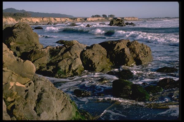 144099 Coast Near Gazos Creek A4 Photo Print