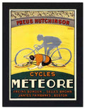 1446 meteore cycles georges faivre 2 Vintage Advert A4 Photo Print