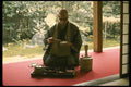 145014 A Zen Buddhist Monk Serves Visitors Vegetarian Dishes A4 Photo Print