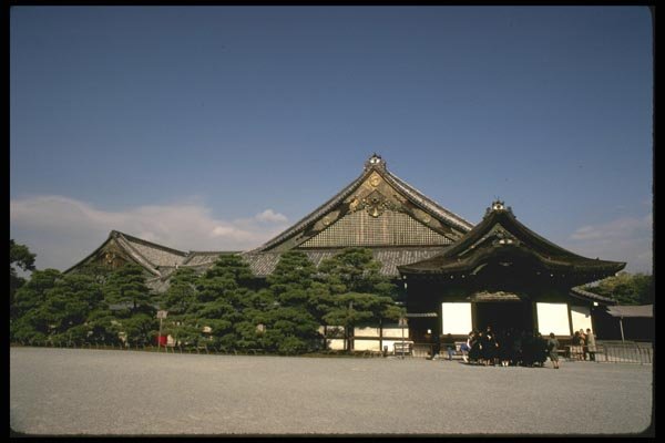 145050 Nijo Castle, Kyoto's Classic Fortification A4 Photo Print
