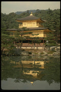 145077 Kyoto's Golden Pavilion Temple A4 Photo Print