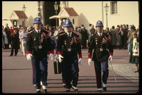 146031 Now A French Protectorate, The Elite Guard Changing Ceremony A4 Photo Print