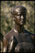 146046 The Late Princess Grace, Memorialized In Bronze A4 Photo Print