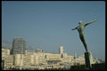 146054 Statue Of The Diver , Above The Olympic Outdoor Pool A4 Photo Print