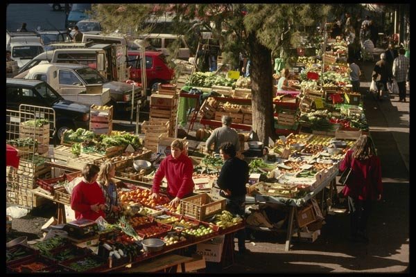 146065 The Local Market, Tidy As A Pin A4 Photo Print