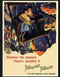 147 players cigarettes 1950s Advert A4 Photo Print