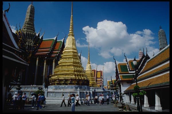 147001 Bangkok Grand Palace A4 Photo Print