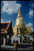 147003 Bangkok Grand Palace Phra Sri Ratana Chedi A4 Photo Print