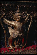 147006 Bangkok Grand Palace Mythical Figure A4 Photo Print
