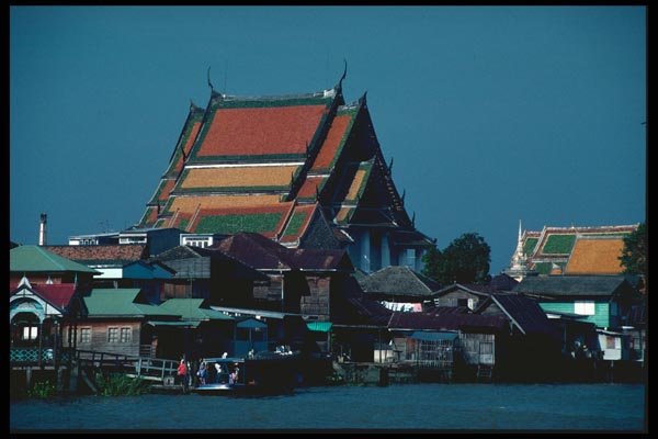 147019 Choa Phra River A4 Photo Print