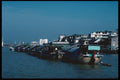 147020 Choa Phra River Barges A4 Photo Print