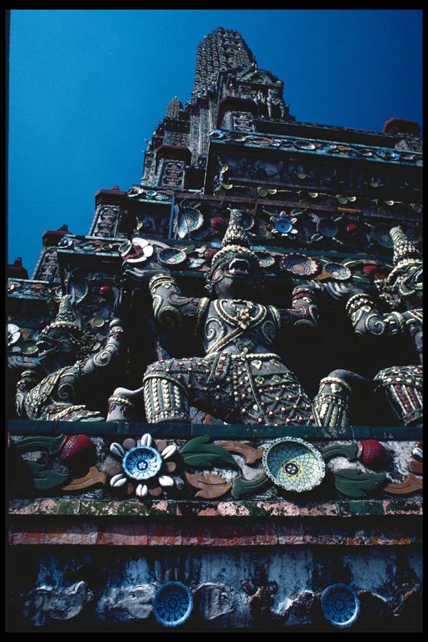 147043 Bangkok Wat Arun A4 Photo Print