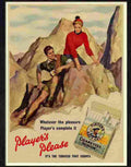 148 players cigarettes 1950s Advert A4 Photo Print