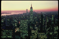 148005 New York City At Sunset, Looking Downtown A4 Photo Print