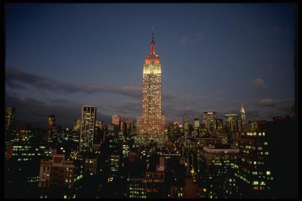 148009 Midtown Skyline, Including Empire State Building A4 Photo Print