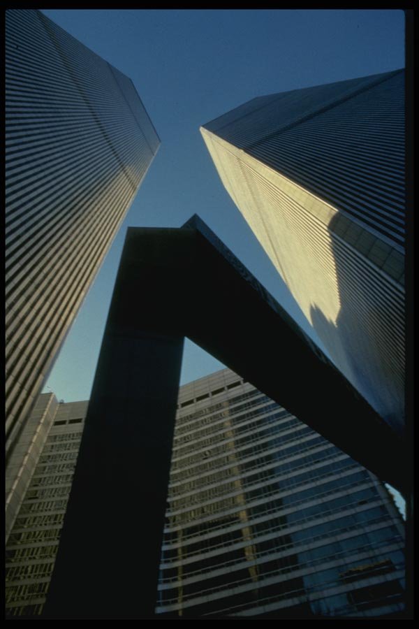 148032 World Trade Towers A4 Photo Print