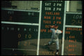 148047 Yankee Stadium Double Exposure Of Ball Player And Display A4 Photo Print
