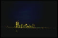 148053 Lower Manhattan's Lights At Night A4 Photo Print