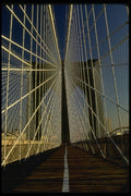 148062 Brooklyn Bridge A4 Photo Print