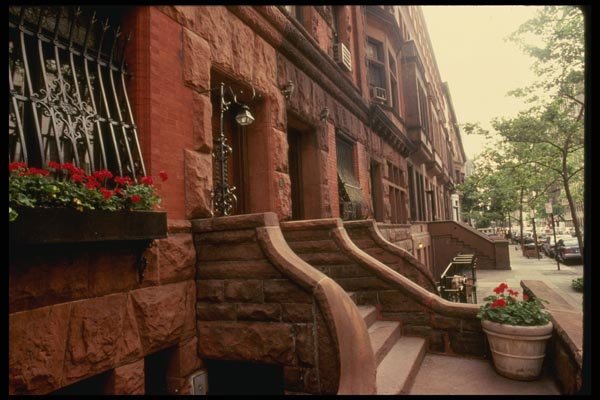 148070 Town House, West Seventies A4 Photo Print
