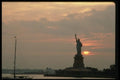 148076 Ship And The Statue Of Liberty A4 Photo Print