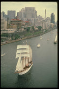 148078 Tall Ships, East River A4 Photo Print