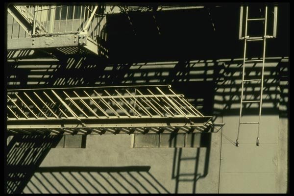 148082 Fire Escape, Flat Iron District A4 Photo Print