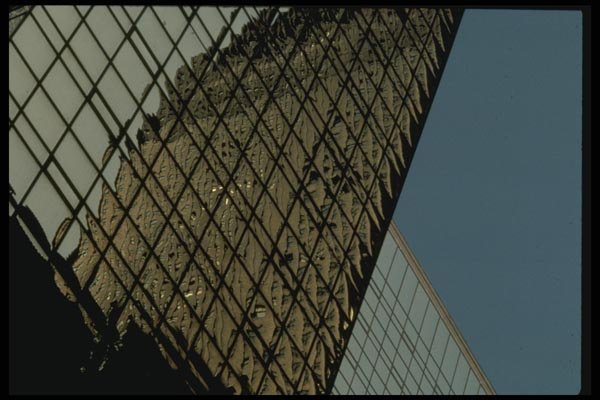 148088 Reflection, Park Ave. Office Building A4 Photo Print