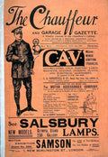 149 The Chauffeur 1907 Vintage A4 Photo Print
