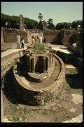 149017 Oval House Structure On Palentine Hill A4 Photo Print