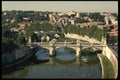 149025 Arched Bridge With View Of Rome A4 Photo Print