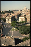 149026 View Of Vatican From Castle A4 Photo Print