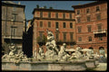 149038 Bernini Fountain At Piazza Navona A4 Photo Print