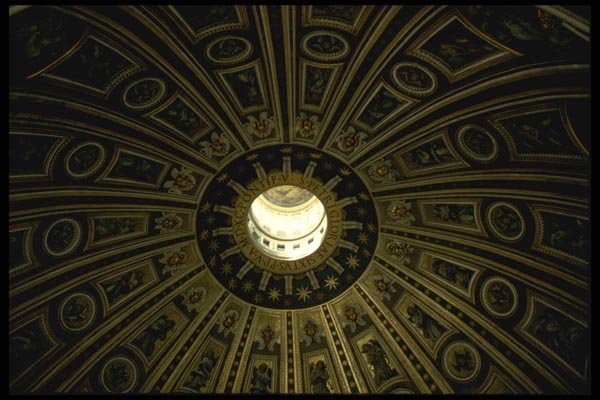 149045 Skylight In Michelangelo's Dome A4 Photo Print