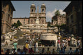149061 People Lounging On The Spanish Steps A4 Photo Print
