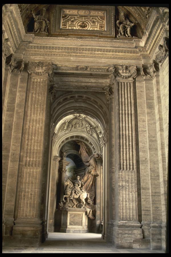149067 Through The Archways At St. Peter's Square A4 Photo Print